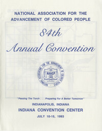 NAACP 84th Annual Convention, July 10-15, 1993