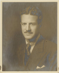 Portrait photograph of Sidney Legendre