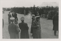 Mario Pansa greeting military personnel, Photograph 9