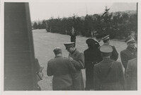 Mario Pansa greeting military personnel, Photograph 12