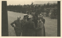 Mario Pansa greeting military personnel, Photograph 6
