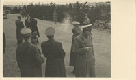 Mario Pansa greeting military personnel, Photograph 7