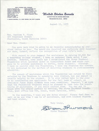 Letter from Strom Thurmond to Septima P. Clark, August 11, 1976