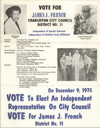 James J. French, Campaign Materials