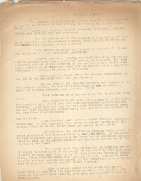 Minutes to the Committee of Management, Coming Street Y.W.C.A., November 3, 1931
