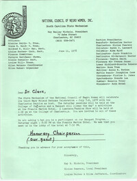 Letter from Kay B. Nichols to Septima P. Clark, June 11, 1978