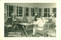 Reading Room U.S.O. Club, Beaufort, S.C.