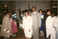 Photograph of Bill Saunders and Shirley Caesar