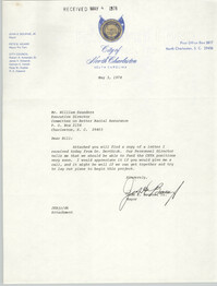 Letter from John E. Bourne, Jr. to William Saunders, May 3, 1978