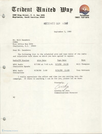 Letter from Cynthia R. Jett to Bill Saunders, September 2, 1980