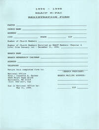 NAACP M-PAC Registration Form