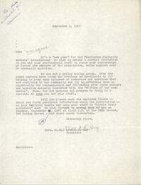 Letter from Louise J. Guy, September 1, 1967