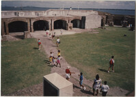 Photograph of Children at Fort Sumter