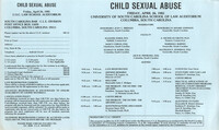 Child Sexual Abuse, Continuing Judicial Education Seminar Pamphlet, April 26, 1985