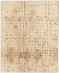 060.  James H. Fowles to William H. W. Barnwell -- July 29, 1843