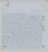 Letter from Gertrude Sanford Legendre, January 15, 1943