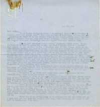 Letter from Gertrude Sanford Legendre, January 17, 1943