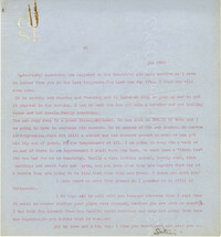 Letter from Gertrude Sanford Legendre, January 28, 1943