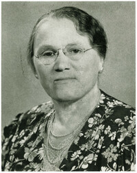 Portrait of Florence A. Clyde, Director of Avery Training School