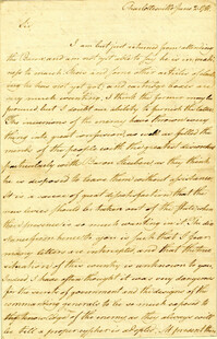 Letter from William Davies to Nathanael Greene