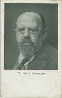 Dr. Hirsch Hildesheimer