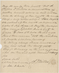 Bill of Sale for four slaves to Sarah M Drayton, February 26, 1825