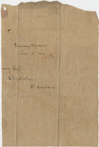 Thomas S. Grimke Autograph Collection, Autograph of Louis McLane (1786-1857), United States Secretary of the Treasury 1833-1834