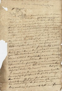 Letter from R.B. Roberts, June 27, 1779