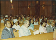 Guests attending Avery Class of 1932's Community Program at Zion-Olivet Church