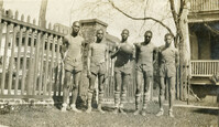 Members of Avery's Men's Basketball Team