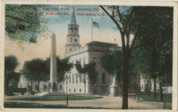 City Hall Park, showing City Hall & St. Michael's Ch., Charleston, S.C.
