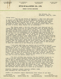 Letter from Armant Legendre, June 22, 1946