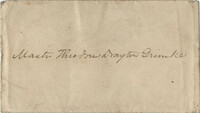 Undated letter by Theodore Drayton Grimke-Drayton to his son, Theodore Grimke Drayton [Jr.?]