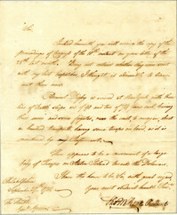 Letter from Thomas McKean to Nathanael Greene