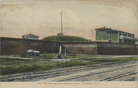 Fort Moultrie, showing Oceola's grave, Charleston, S.C.