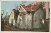 The only building in Charleston known to have been built in the 17th century. Old Powder Magazine, Charleston, S.C.