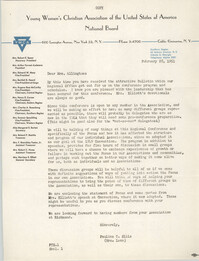 Letter from Pauline T. Ellis to 