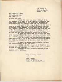 Letter from Ella L. Smyrl to Cordella A. Winn, August 7, 1932