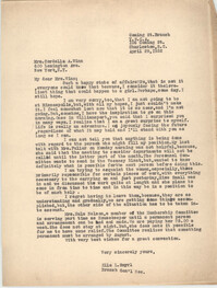Letter from Ella L. Smyrl to Cordella A. Winn, April 29, 1932