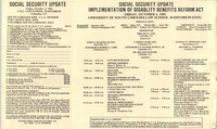 Social Security Update Implementation of Disability Benefits Reform Act, Video/CLE Seminar Pamphlet, October 4, 1985