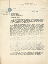 Letter from Cordella A. Winn and Ella L. Smyrl, May 26, 1932