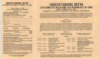 Understanding DRTRA, Continuing Legal Education Seminar, February 8, 1985