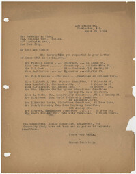 Letter to Cordella A. Winn, March 31, 1924