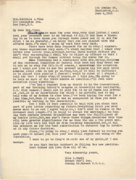 Letter from Ella L. Smyrl to Cordella A. Winn, June 4, 1932