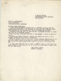 Letter from Minnie L. Walker to M. L. Harrington, May 26, 1940