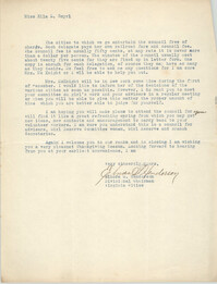 Letter from Elnora G. Henderson to Ella L. Smyrl