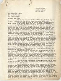 Letter from Ella L. Smyrl to Cordella A. Winn, December 13, 1932