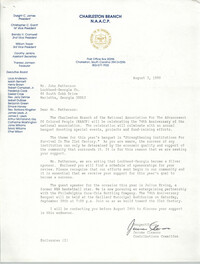 Letter from Jerome Clemons to John Patterson, August 3, 1990