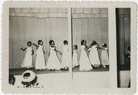 Photograph of Girls Dancing in White Dresses