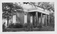 Side Angle of Greek Revival Bungalow